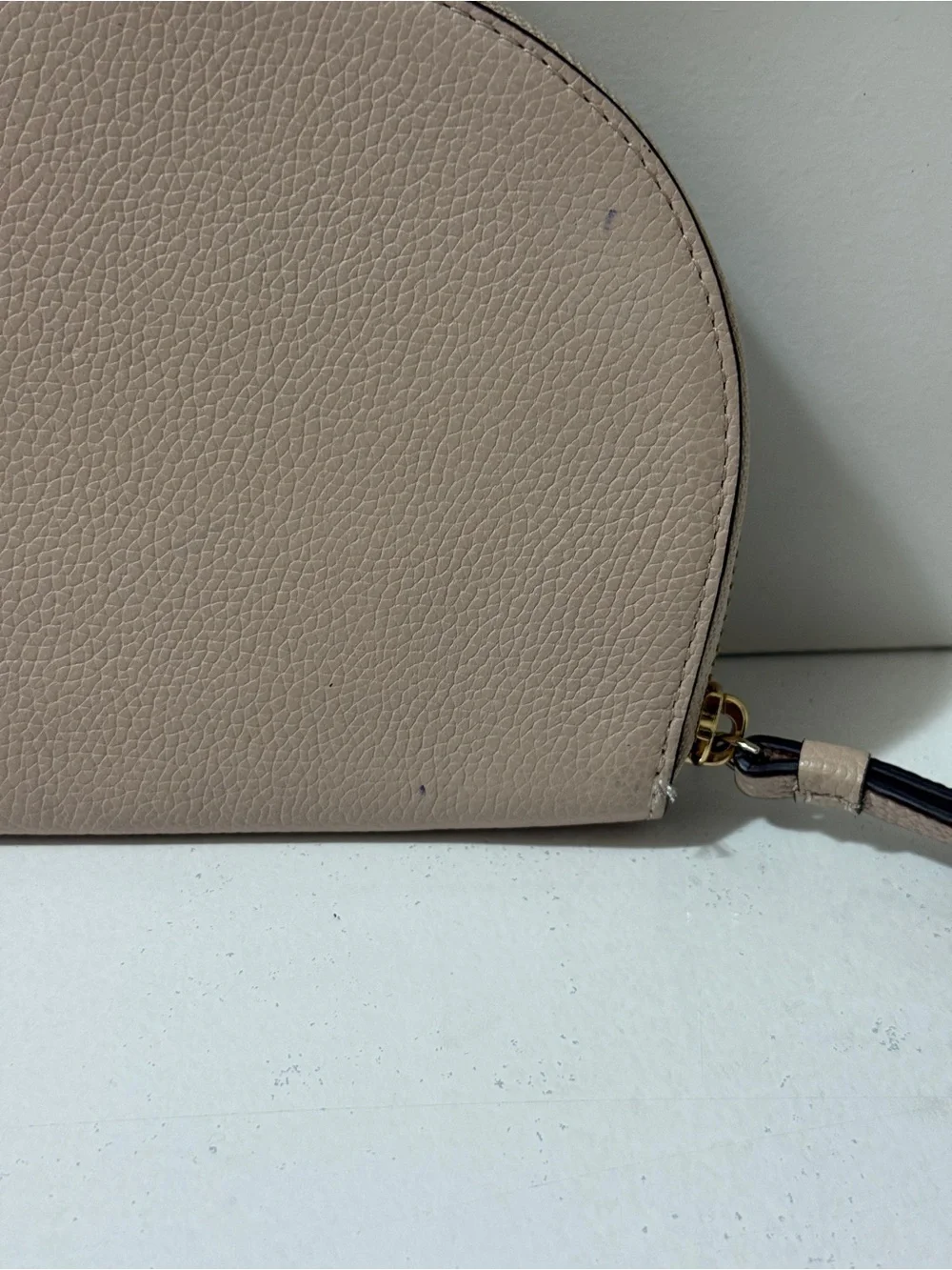 kate spade Blush Leather Wristlet